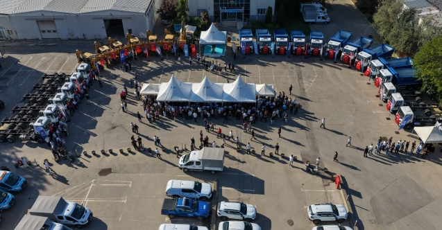 Bursa’da altyapı filosu büyüyor: 26 yeni araç hizmette