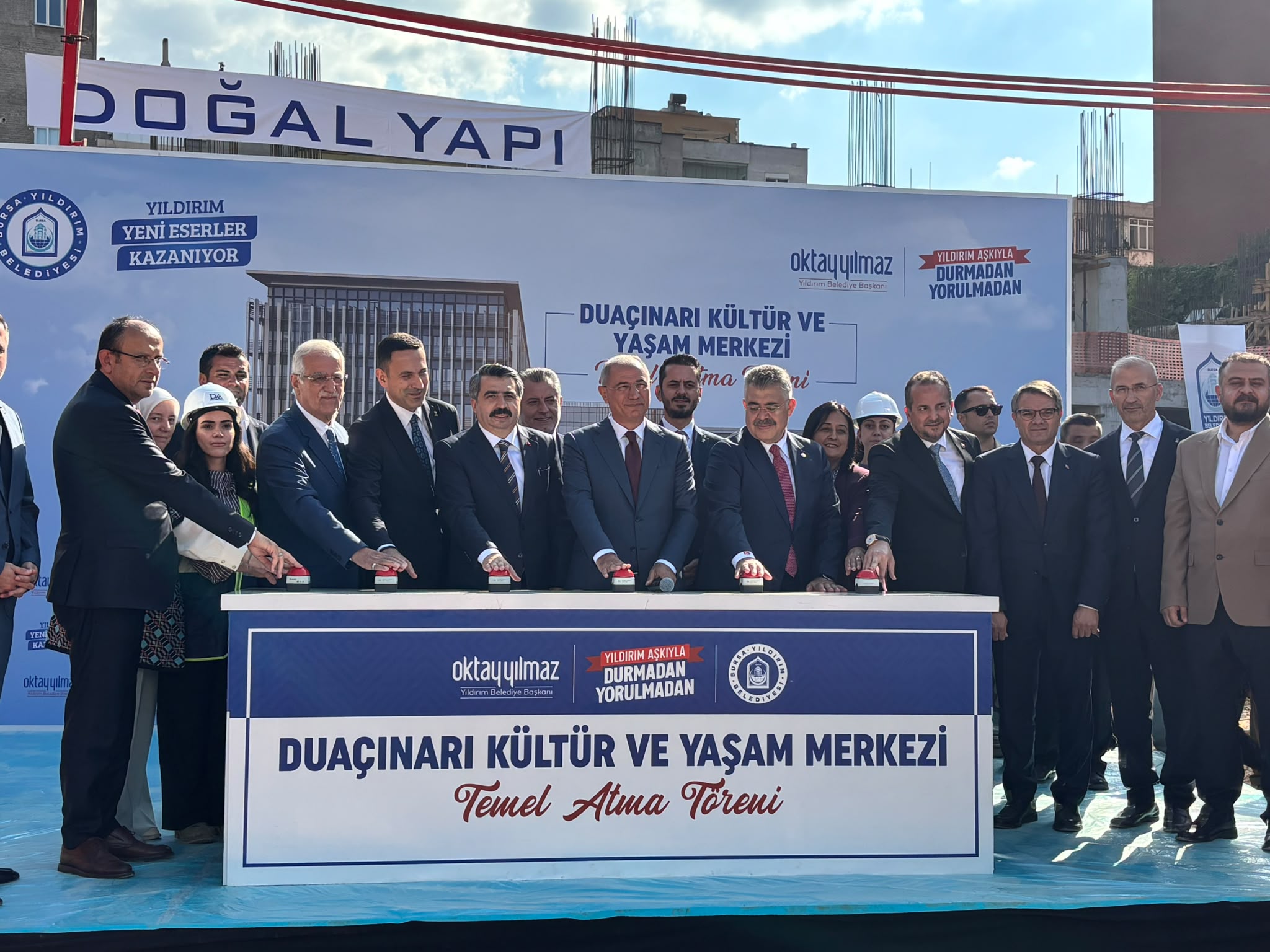 Duaçınarı Kültür ve Yaşam Merkezi’nin temeli atıldı