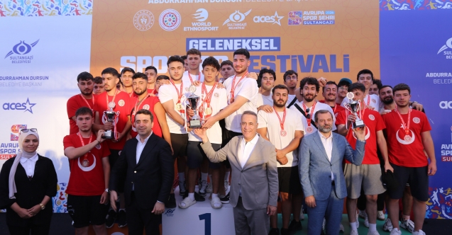 Gürsu’nun sporcuları geleneksel sporlarda adından söz ettirdi