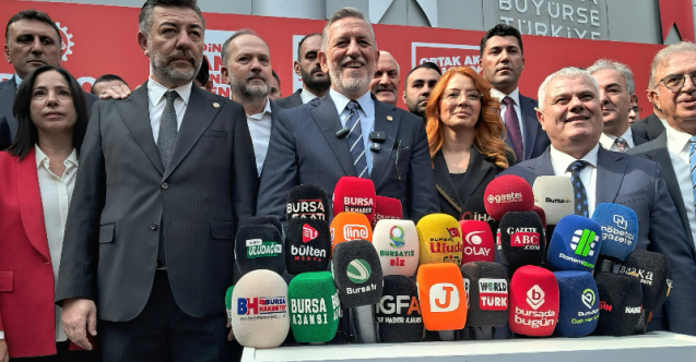 Burkay: “Artık renk yok, merkezimizde Bursa var”