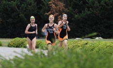 Biathle yarışları Sukayparkta yapıldı