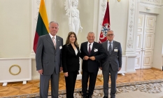 Litvanya Fahri Konsolosu Berat Tunakan, Vilnius#039;ta Türkiye#039;yi temsil etti