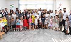 Minik öğrencilerin Osmangazide karne heyecanı