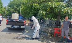Nilüferde Kurban Bayramı sonrası temizlik