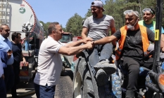 Anahtar Parti lideri yangın bölgesinde vatandaşlarla buluştu