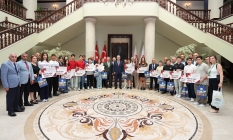 Vali Ayyıldız, LGS birincileriyle buluştu
