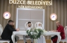 Düzce'de nikah işlemlerinde yüzde 15 artış