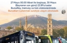 Büyükşehir’den Kurban Bayramı’nda ücretsiz ulaşım kararı