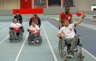Özel gereksinimli bireyler atletizm yarışında buluştu