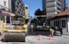 Çekirge’de asfalt yenileme çalışması tamamlandı