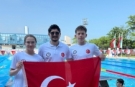 Genç yüzücüler Türkiye’nin gururu oldu
