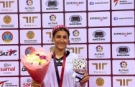 Milli Tekvandocu Hatice Kübra İlgün Kazakistan'da fırtına estirdi