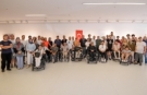 Engel tanımayan sporcular dostluk için yarıştı