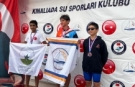 Osmangazili yüzücüler Prens Adaları'ndan madalyalarla döndü