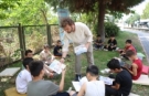 Yeniceabat’ta çocuklar kitapların dünyasını keşfetti