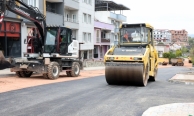 Hamitler Mahallesi’nde yol ve kaldırım yenilendi