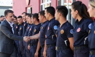 Şahin Biba’dan itfaiye personeline bayram ziyareti