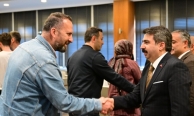 Başkan Oktay Yılmaz belediye personeliyle bayramlaştı