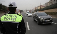 Bayramda havadan ve karadan yoğun trafik denetimi