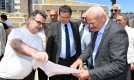 Demirtaş Kapalı Pazar Alanı açılış için gün sayıyor