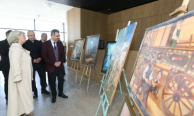 İNESMEK’te sanat dolu mesai: Yağlı boya sergisi açıldı