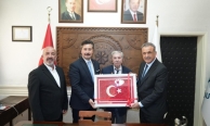 Tarihi makamda ahde vefa buluşması