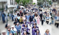 Zeytin çiçeği festivalinde kültür ve sanat bir arada