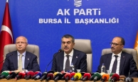 Bakan Tekin’den Bursa’da eğitim ve maarif modeli vurgusu