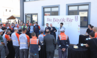 Başkan Taban'dan temizlik emekçilerine moral ziyareti