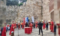 Bursa'nın 700 yıllık fetih çoşkusu mehter sesleriyle yankılanıyor