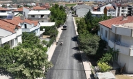 Büyükşehir'den İnegöl'e 1,5 kilometrelik yeni asfalt hattı