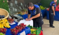 İnegöl Zabıtası'ndan manavlara kapsamlı kontrol