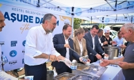 Bursa’da aşure bereketi Kestel’e taşındı