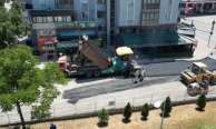 Kestel'de 20 bin tonluk asfalt hamlesi