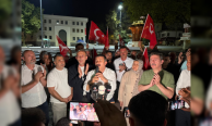 Bursa gece yarısı Türkoğlu için toplandı: Sloganlar meydanı inletti