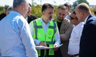 Şahin Biba yeni otoparkta incelemelerde bulundu