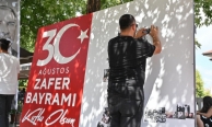 UNESCO Meydanı’nda 30 Ağustos’a anlamlı dokunuş