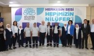 Nilüfer’de emekçilerin okuma yazma azmi: 12 belediye personeli mezun oldu