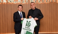 TFF Başkanı Hacıosmanoğlu’ndan Osmangazi’ye ziyaret
