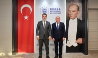 BTSO Başkanı Matlı’dan Büyükşehir Belediye Başkan Vekili Biba’ya ziyaret