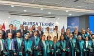 BTÜ’den Bakan Kacır’a fahri doktora takdimi