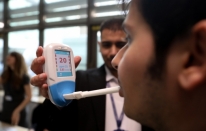 Belediye çalışanlarına karbonmonoksit ölçümü yapıldı