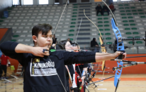 Okullar arası festivalde okçuluk heyecanı