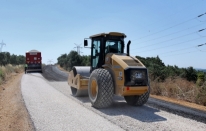 Mudanya kırsalında 8 bin 800 metrelik yol hamlesi