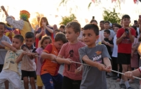 Yıldırım'da mahalle şenlikleri çocukları buluşturmaya devam ediyor
