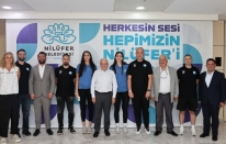 Milli başarı elde eden Nilüfer Belediyesporlu sporculara tebrik