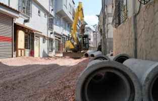 Yıldırım'da 160 metrelik altyapı hamlesi