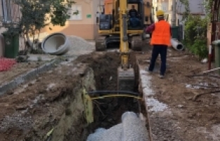 Demirtaş'ta altyapı atağı