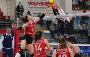 Nilüfer Belediyespor Avrupa maçında avantajı kaptı