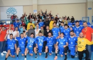 Nilüfer Belediyespor'da galibiyet sevinci